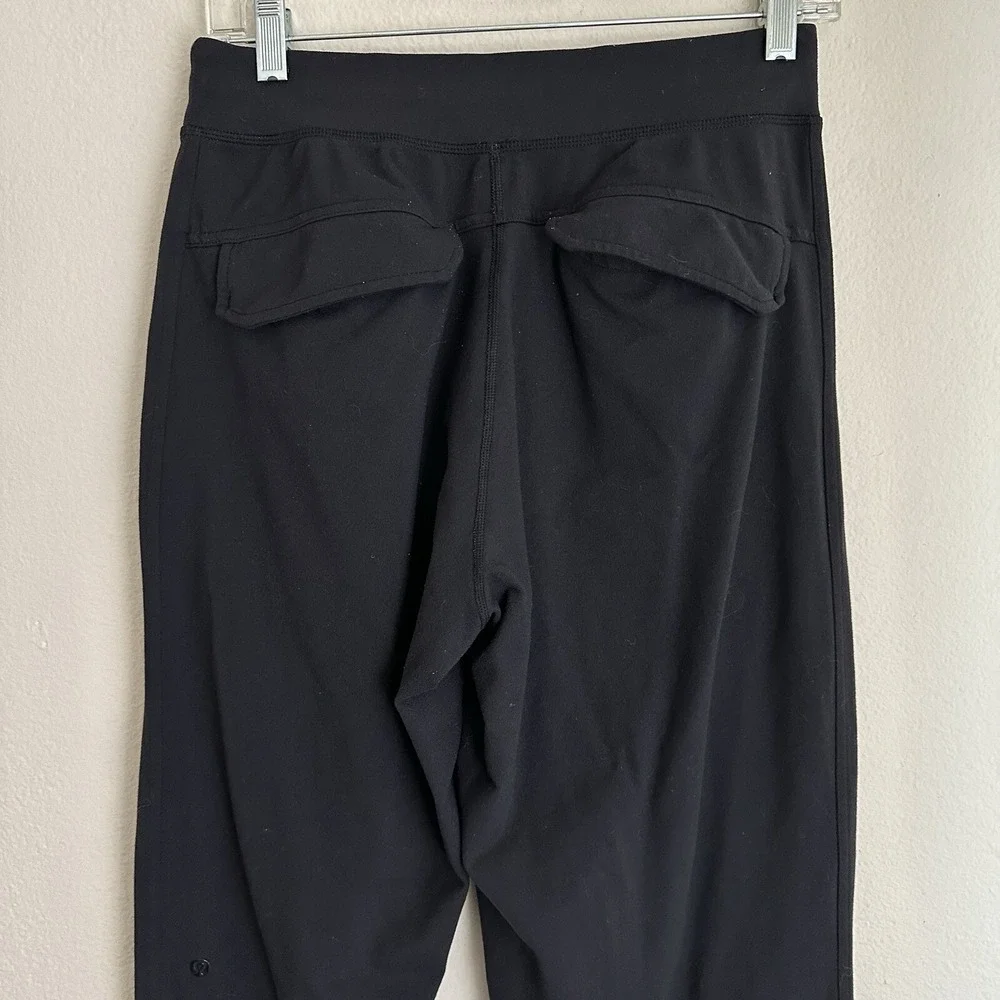 Lululemon Kung Fu Pant Mens Small Black Relaxed Luon Lounge Joggers LM5147R
